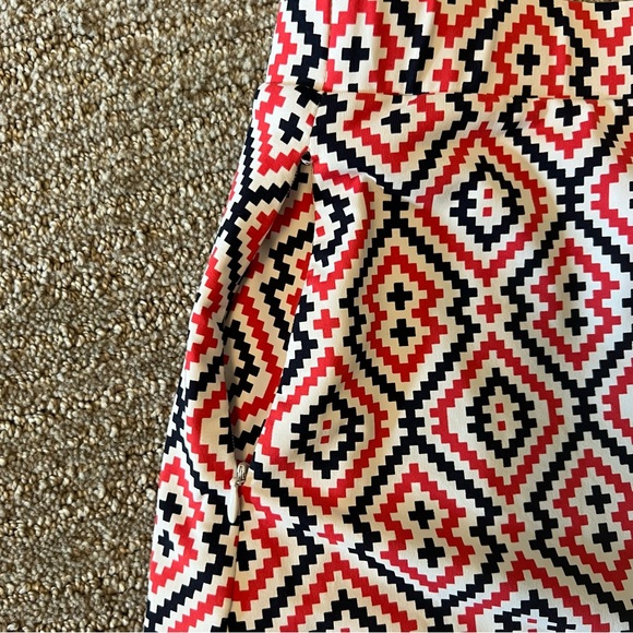 J. McLaughlin Red and Black Tennis Gold Skort XS - Picture 5 of 8